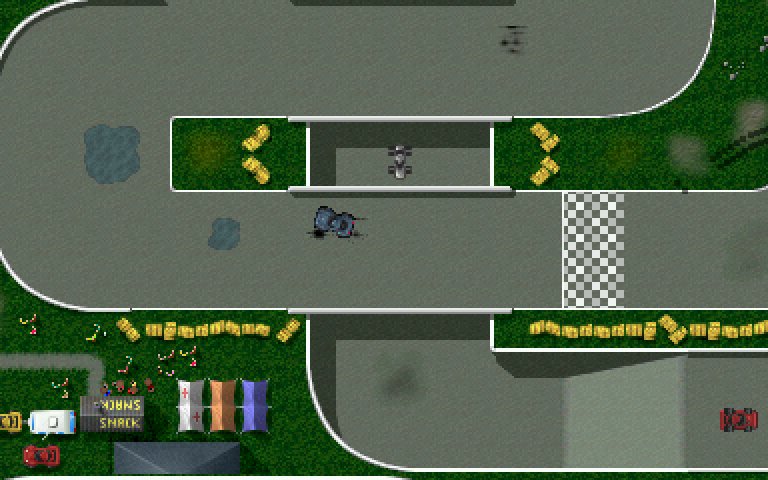 Radical Race [Falcon030] atari screenshot